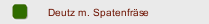 Deutz m. Spatenfräse